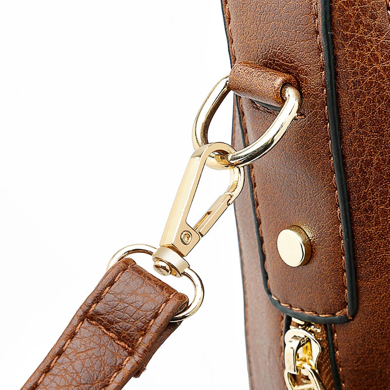 Hobo Leather Shoulder Tote Bag