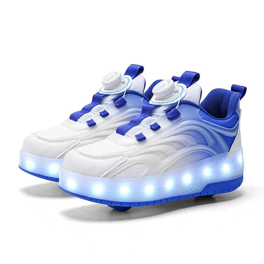 Rechargeable Kids Light-Up Skates