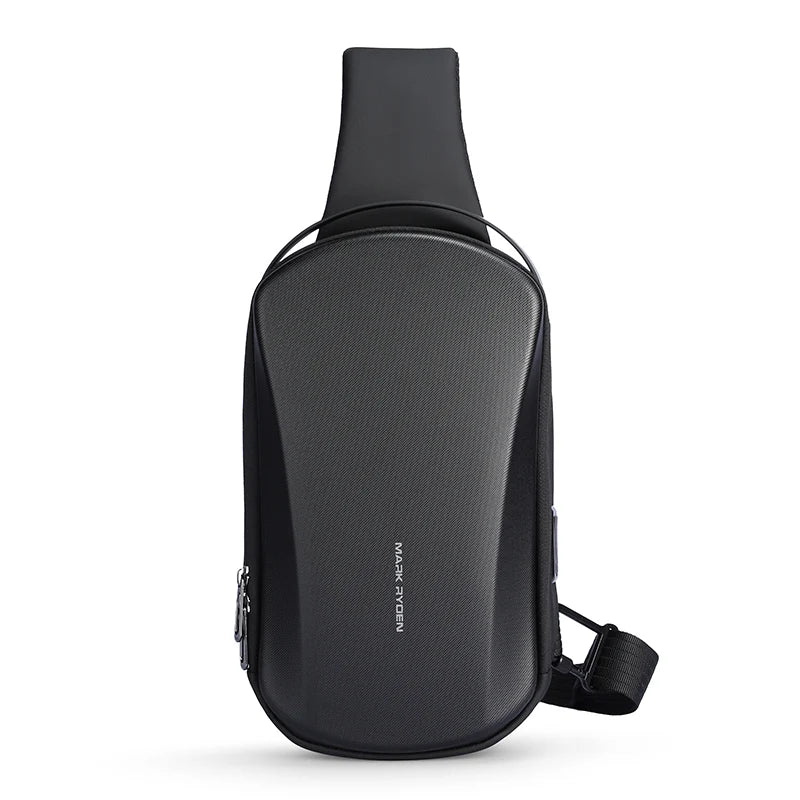 Hard-shell Waterproof Crossbody Bag