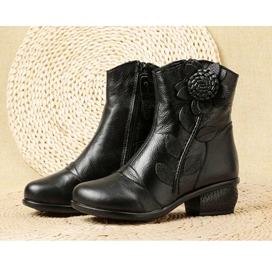 Handmade Leather Ankle Boots