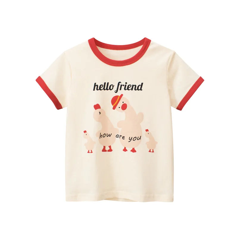 Casual Cotton Cartoon Shirt