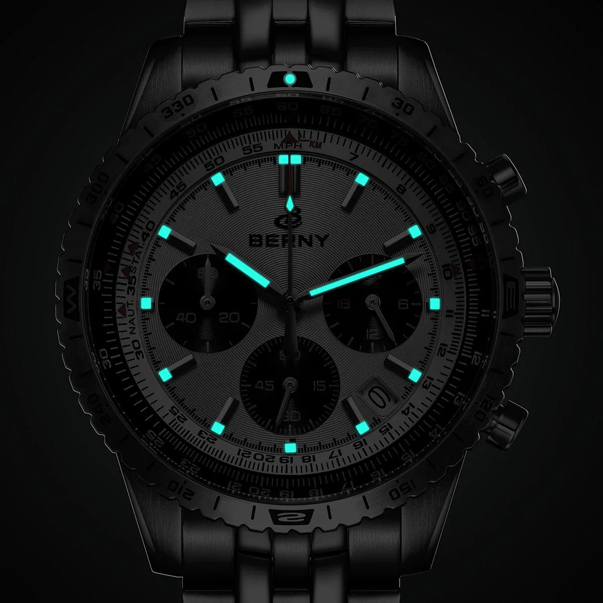 Chronograph Pilot Quartz Watch