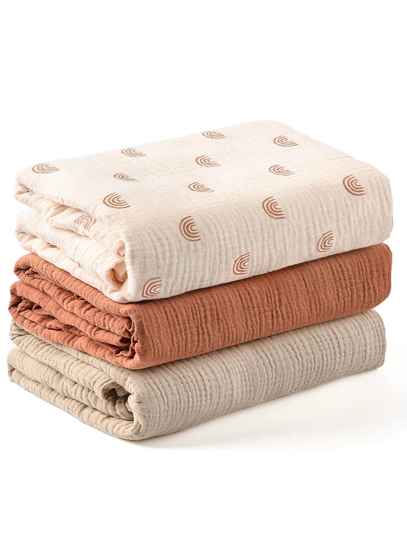 Soft Breathable Baby Blankets Set