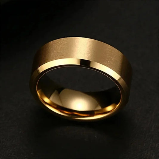 Stainless Steel Band Ring