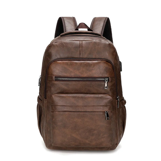 Pure Leather Travel Backpack