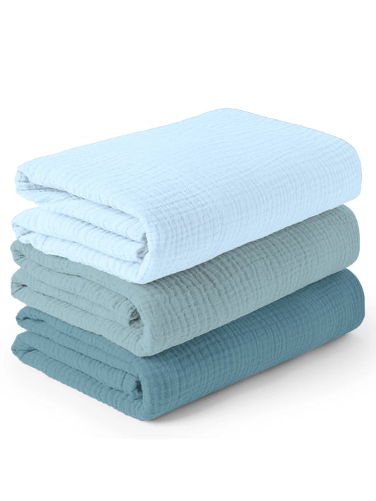 Soft Breathable Baby Blankets Set