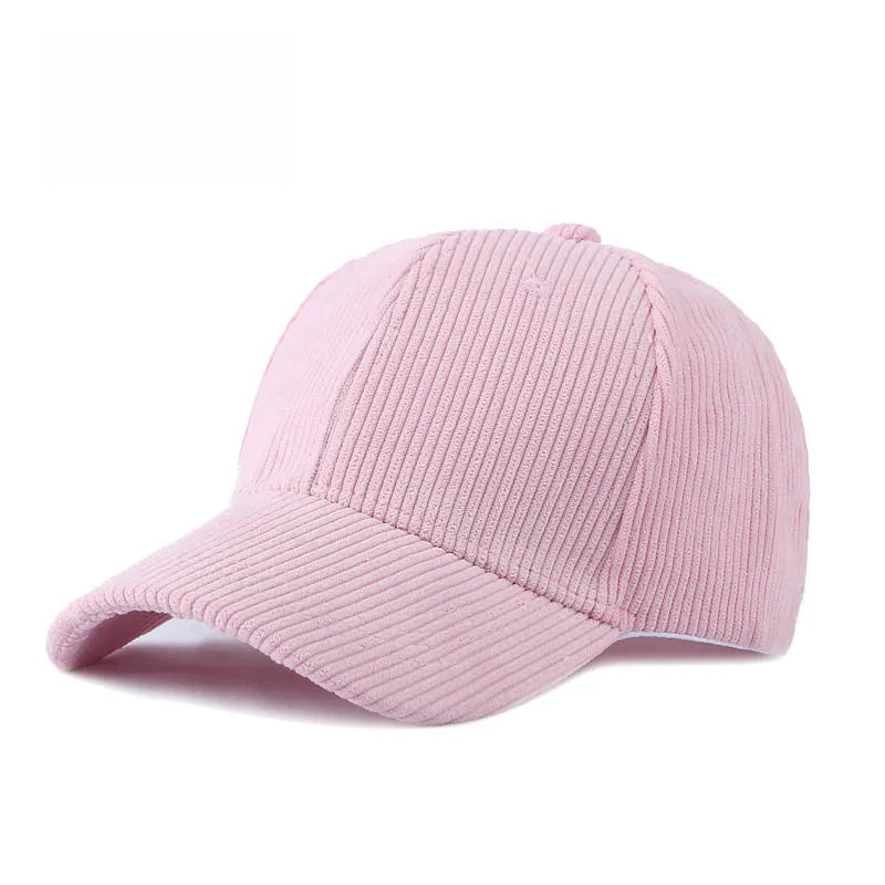 Corduroy Baseball Cap Snapback