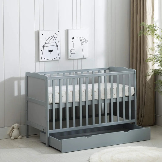 Direct Wooden Baby Cot