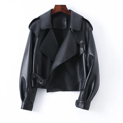 Bikers Sheepskin Leather Jacket
