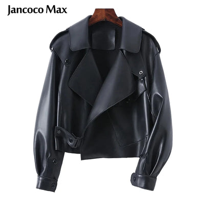 Bikers Sheepskin Leather Jacket