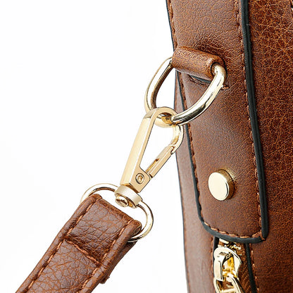 Hobo Leather Shoulder Tote Bag