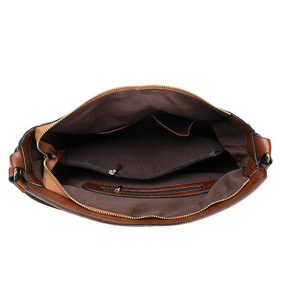 Hobo Leather Shoulder Tote Bag