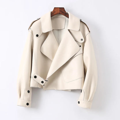 Bikers Sheepskin Leather Jacket