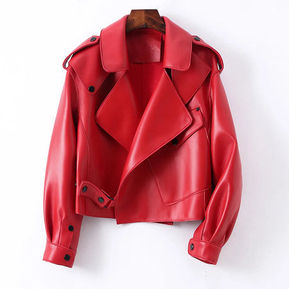 Bikers Sheepskin Leather Jacket