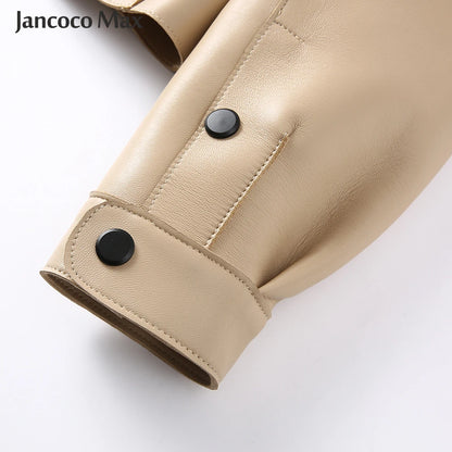 Bikers Sheepskin Leather Jacket