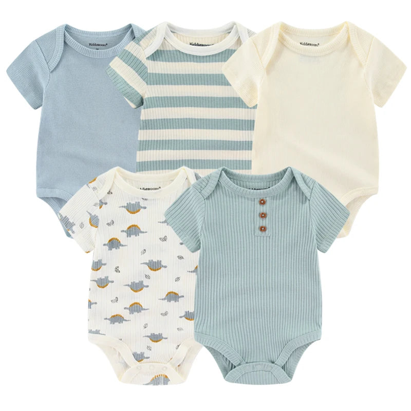 Five-Pack Baby Bodysuits
