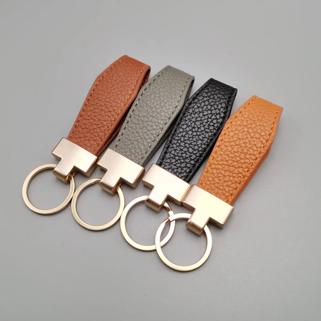 Exquisite Leather Keychain