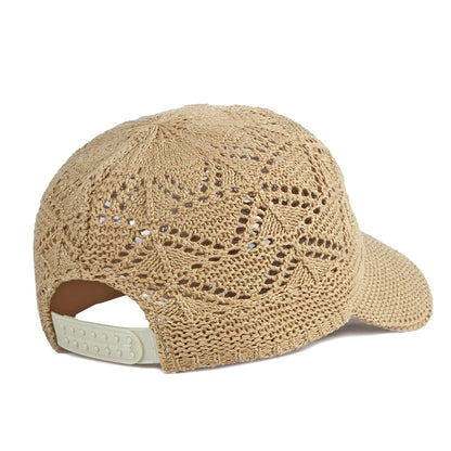 Mesh Knitted Baseball Cap