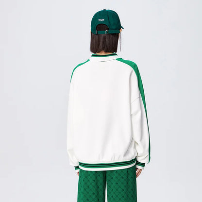 Letter Printed Polo Sports Shirt