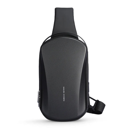 Hard-shell Waterproof Crossbody Bag