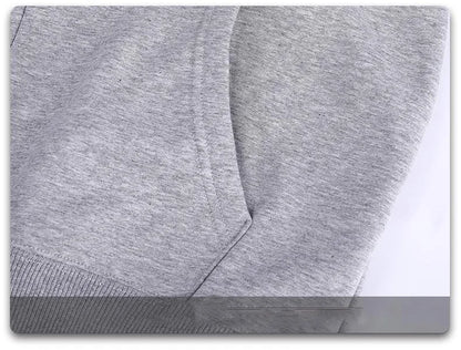 Pure Cotton Zip-Up Hoodie