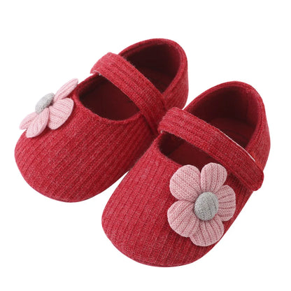 Baby Girls Cotton Retro Prewalkers