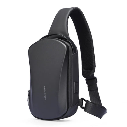 Hard-shell Waterproof Crossbody Bag