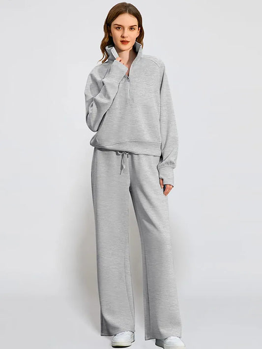 Sweatshirt Pants Set Loose Style Loungewear