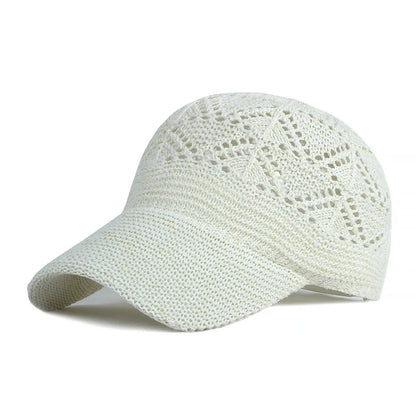 Mesh Knitted Baseball Cap