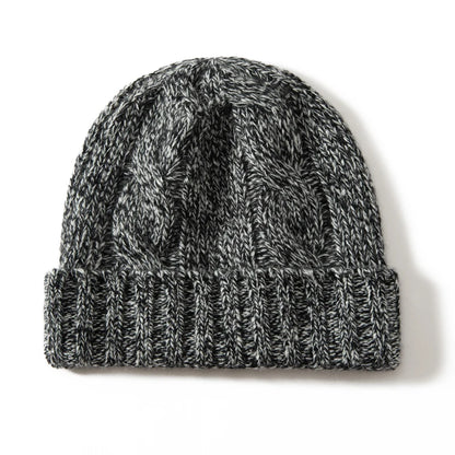 Twisting Thick Cashmere Beanies Cap