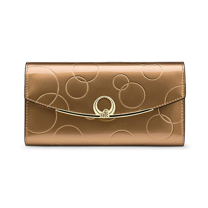 Luxury Leather Long Purse Wallet