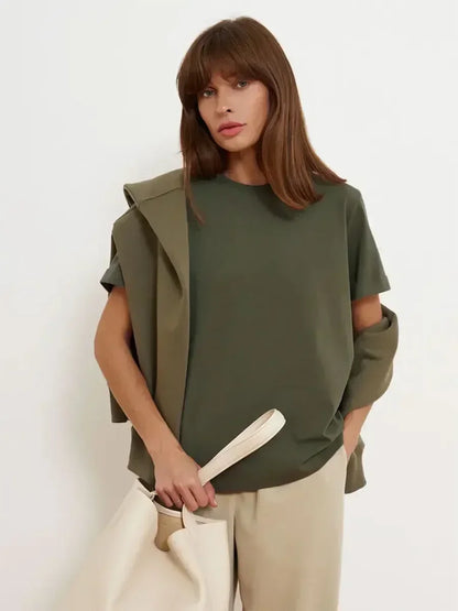 Short Sleeve Loose Top T-Shirt