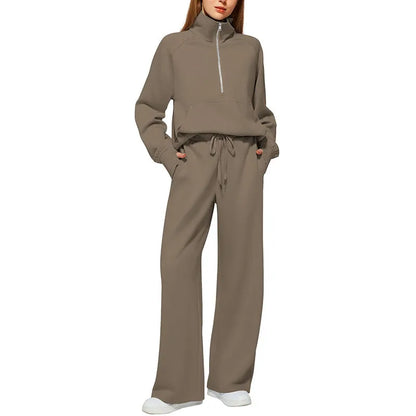 Sweatshirt Pants Set Loose Style Loungewear