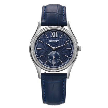 Ultra-Thin Stainless Steel Wristwatch