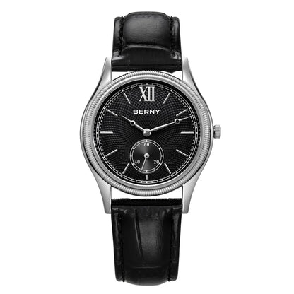 Ultra-Thin Stainless Steel Wristwatch