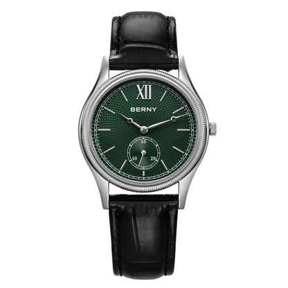Ultra-Thin Stainless Steel Wristwatch