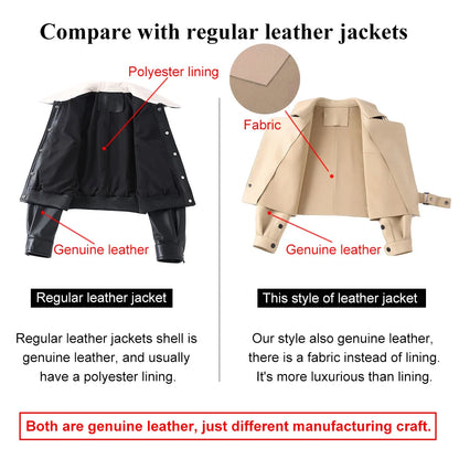 Bikers Sheepskin Leather Jacket