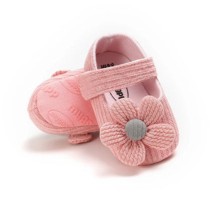 Baby Girls Cotton Retro Prewalkers