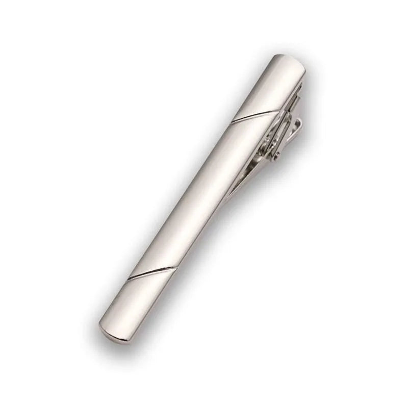 Sleek Metal Tie Bar Clip