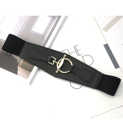 Golden Buttoning Shirt Dress Belt