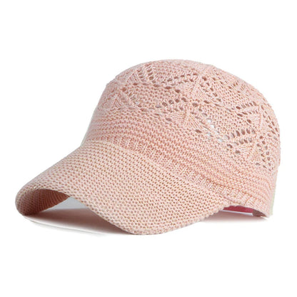 Mesh Knitted Baseball Cap