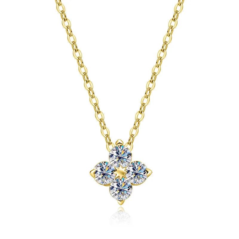 Moissanite Pendant Necklace