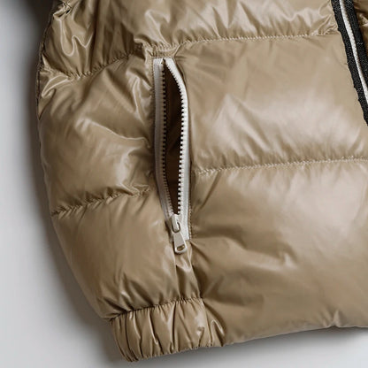 Bubble Duck Down Hooded Jacket
