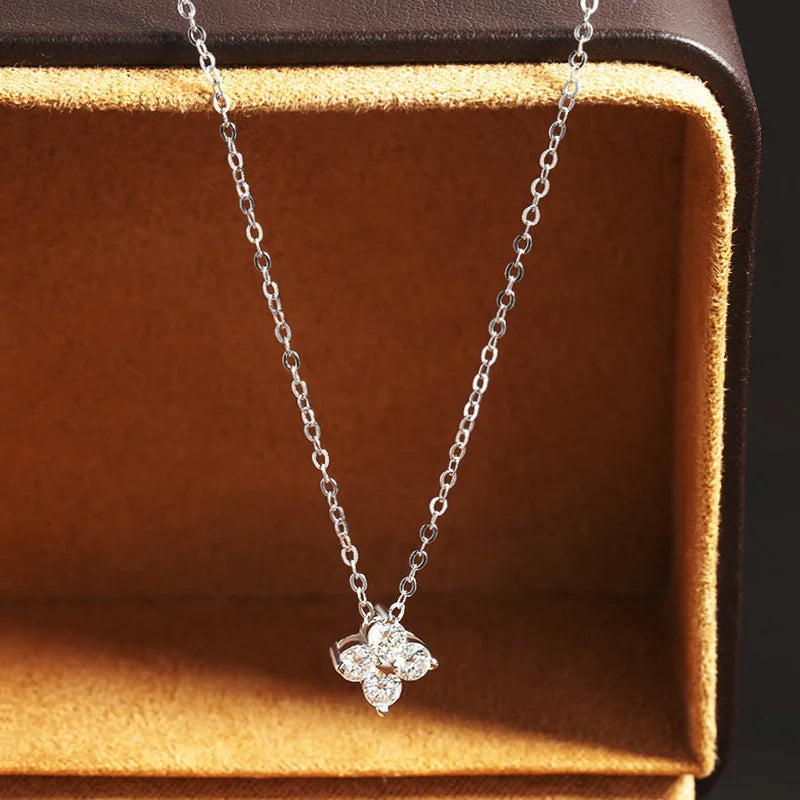 Moissanite Pendant Necklace
