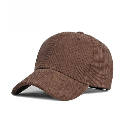 Corduroy Baseball Cap Snapback