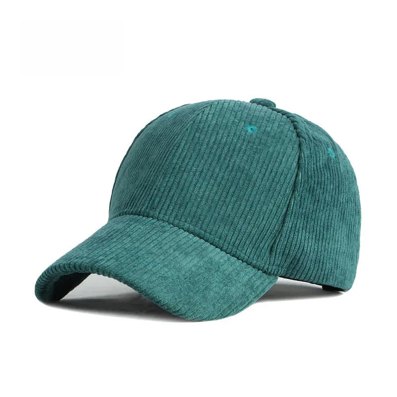 Corduroy Baseball Cap Snapback