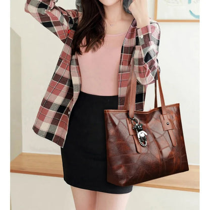 Satchel Horizontal Zipper Shoulder Handbag