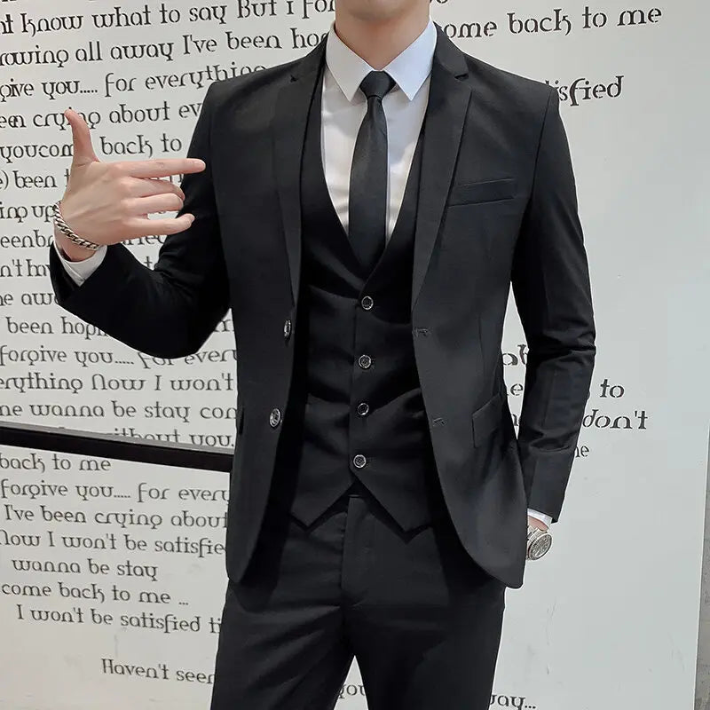 Three-Piece Classic Suit