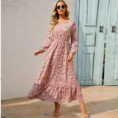 Floral Vestidoes Mujer Maxi Dress