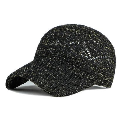 Mesh Knitted Baseball Cap